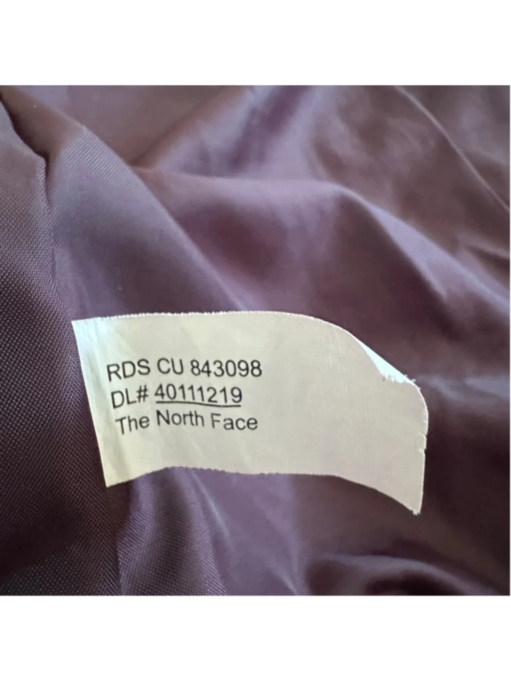 The North Face Purple Puffer Jacket M Faux Fur Hood Down Winter Coat - Picture 15 of 16
